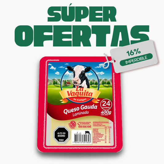 Queso Gauda La Vaquita, 400g