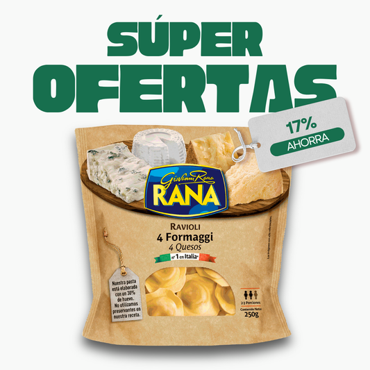 Ravioli 4 Quesos Rana, 250g