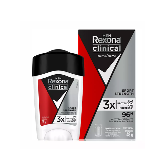 Rexona Clinical Sport Strength Hombre, 48g