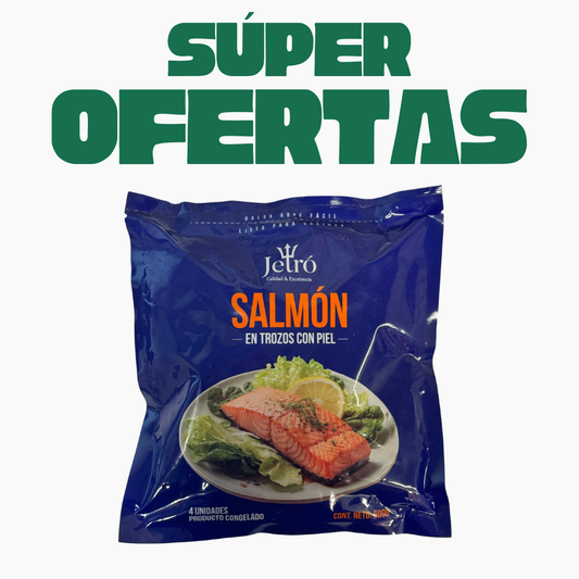 Salmon Porcionado Jetro, 500g