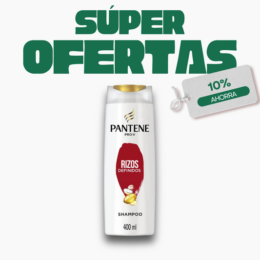 Shampoo Rizos Definidos Pantene, 400ml