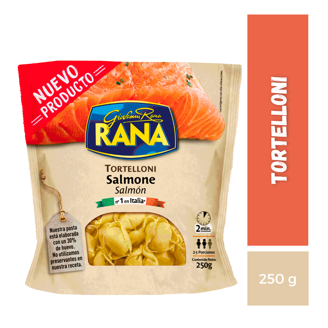 Tortelloni Salmón 250g