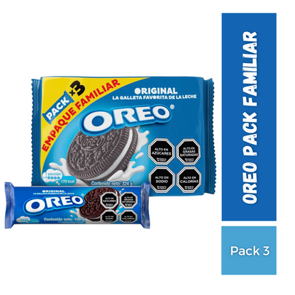 Oreo Original Pack Familiar 3 u.