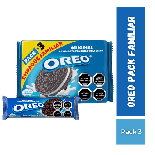 Oreo Original Pack Familiar 3 u.