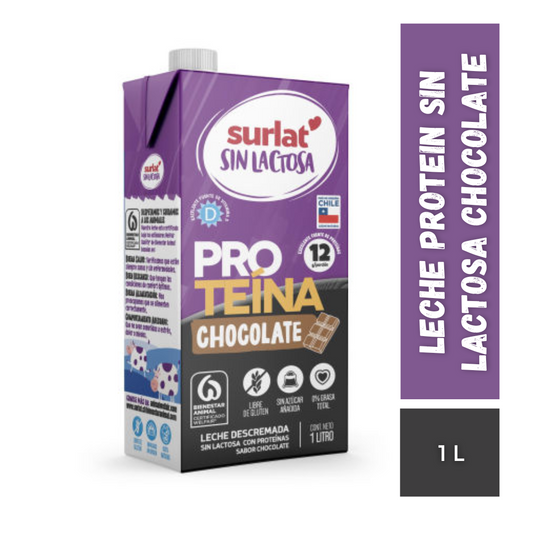 Leche Proteín Sin Lactosa Chocolate, 1L