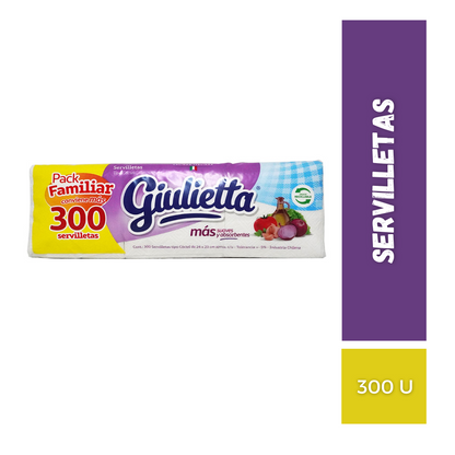 Servilletas Giuletta 300U